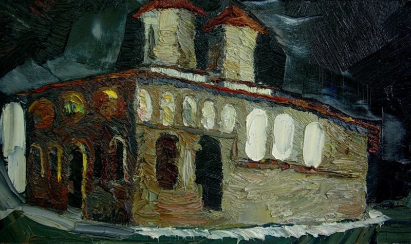 "Studiu" by Cристина Драгои, 2013, масло / холст