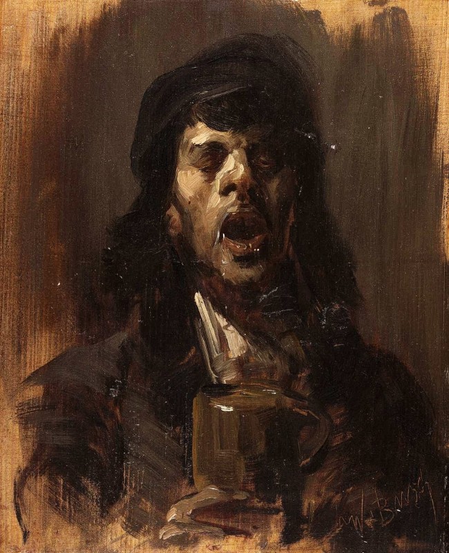 "Painting. Portrait" by Wilhelm Busch