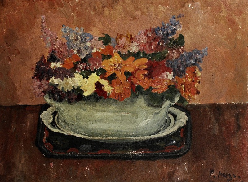 "Painting. Flowers" by Paul Maze