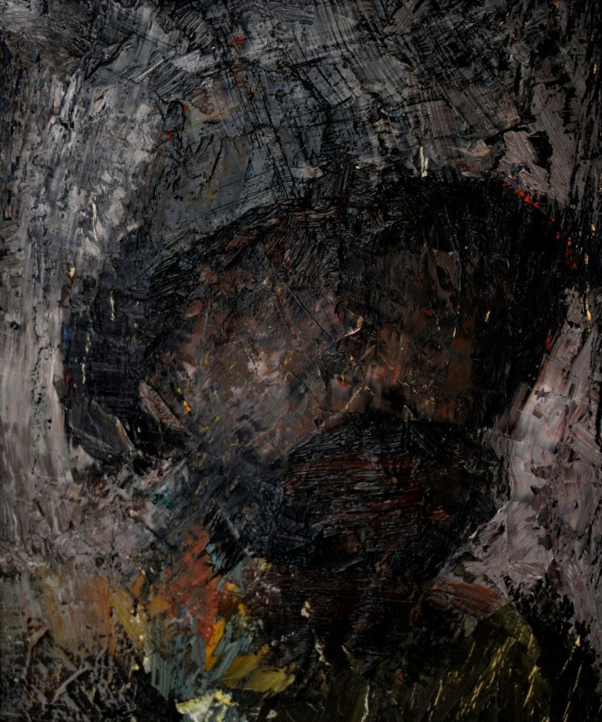 "Studiu. Portret" by Александру Унтилов, 2015, 300x250mm, масло / холст