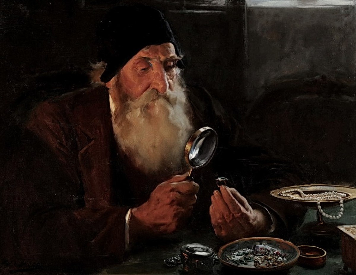 "Compoziție" by Ulpiano Checa