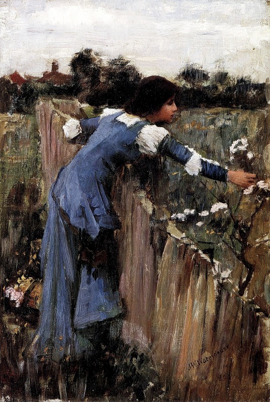 "Composition. Figure" by John William Waterhouse