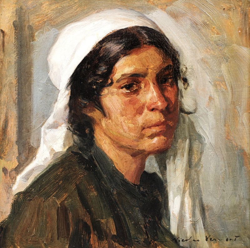 "Pictură. Portret" by Nicolae Vermont