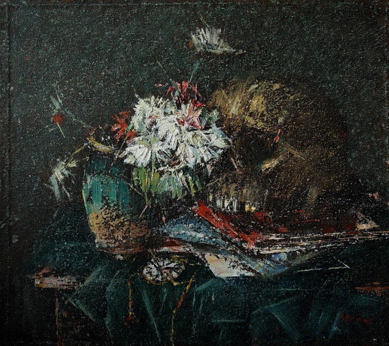 "Pictură. Natură statică" by Sabin Nemes