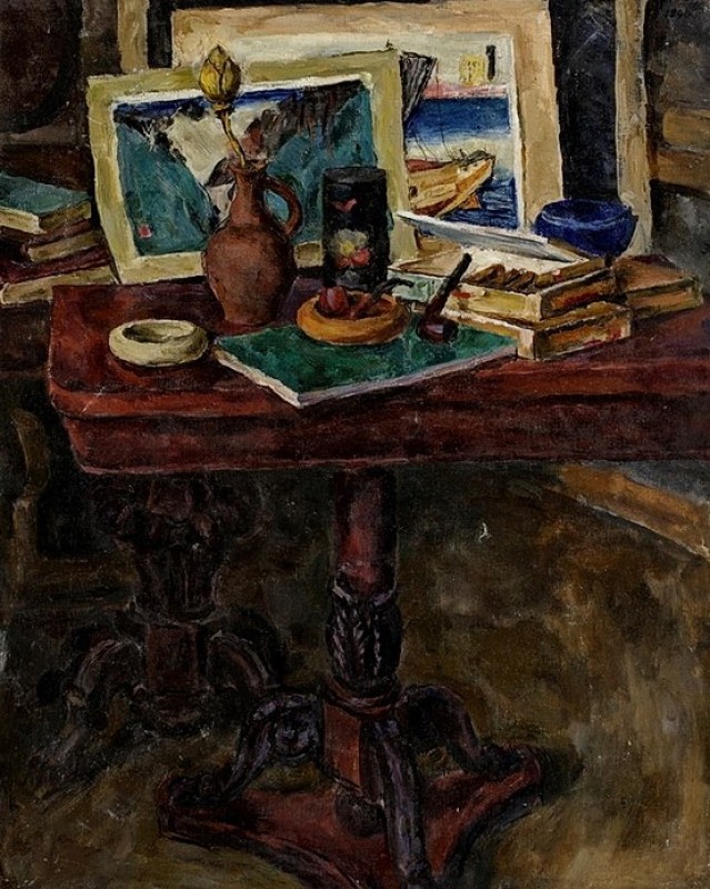 "Painting. Still life" by M. P. Konchalovsky