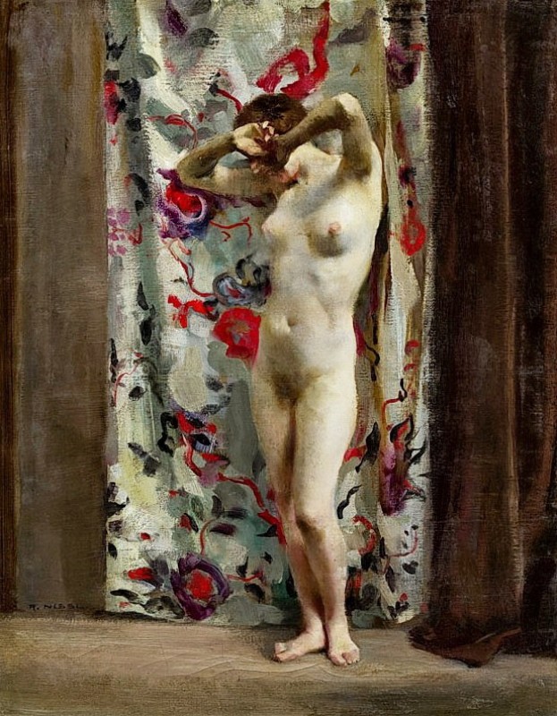 "Painting. Nude" by Rudolf Nissl