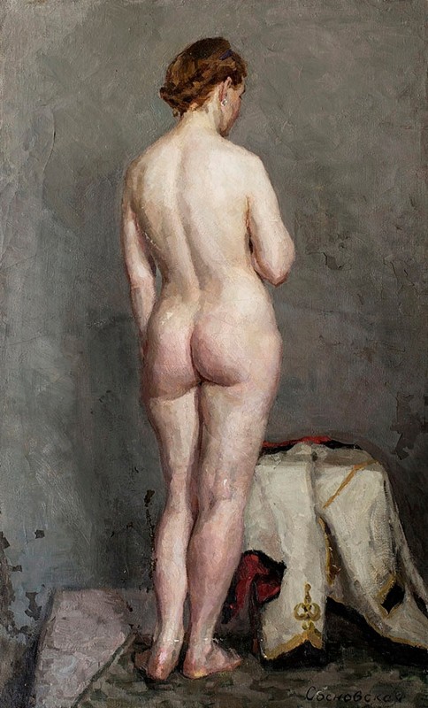 "Painting. Nude" by Avrora Efimovna Sosnovskaya