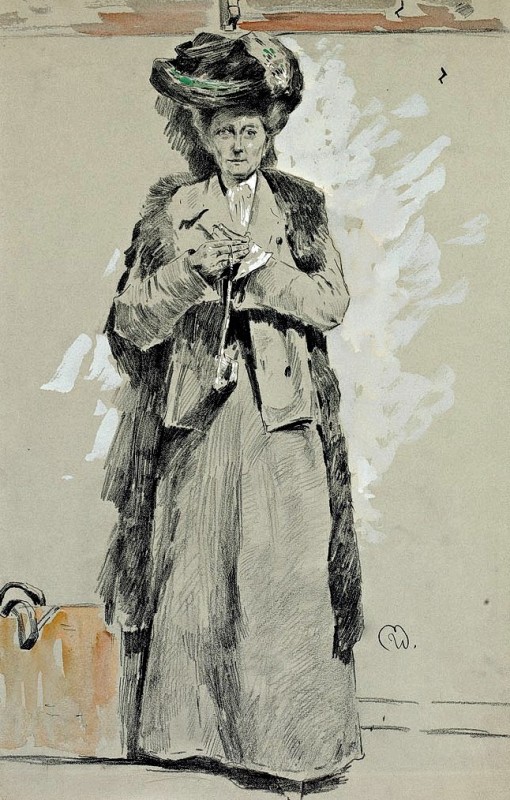 "Painting. Figure" by Max Uth