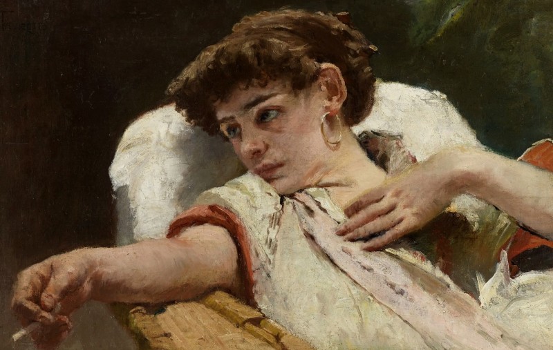 "Painting. Portrait. Gypsum, head, hands, feet" by 19 th. -
