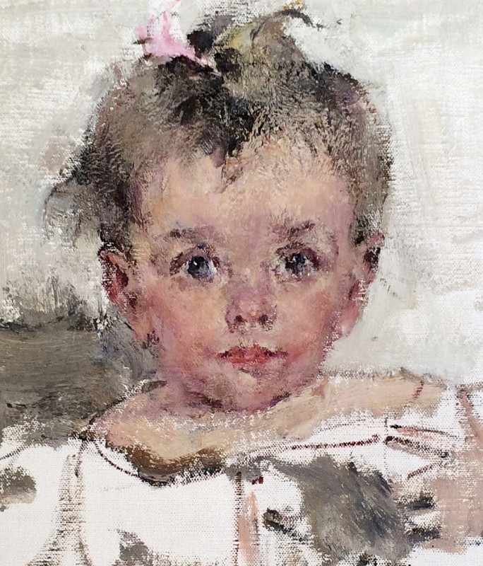 "Painting. Portrait" by Nicolai Fechin