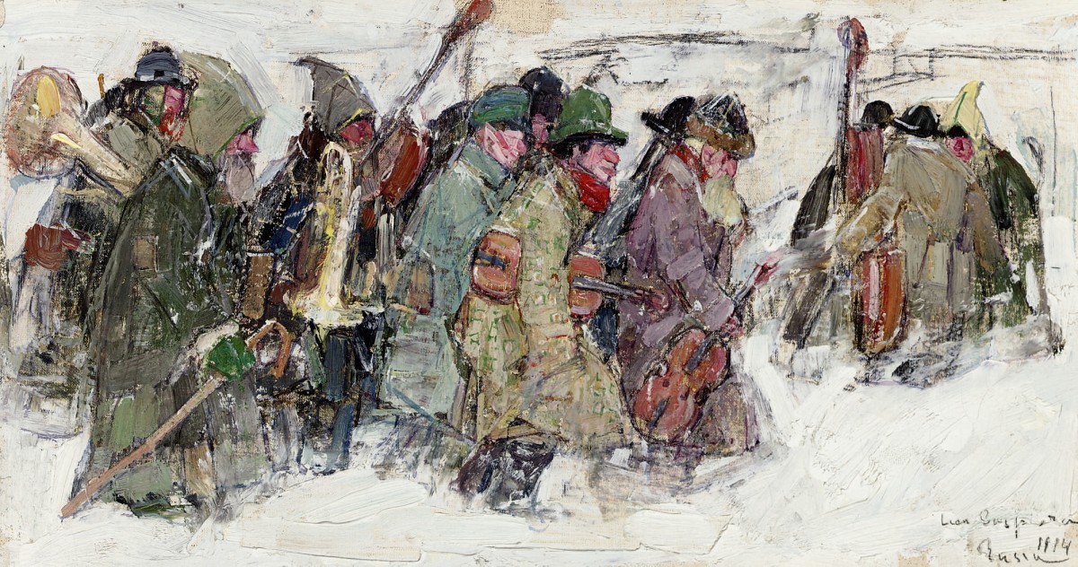 "Composition" by Leon Gaspard
