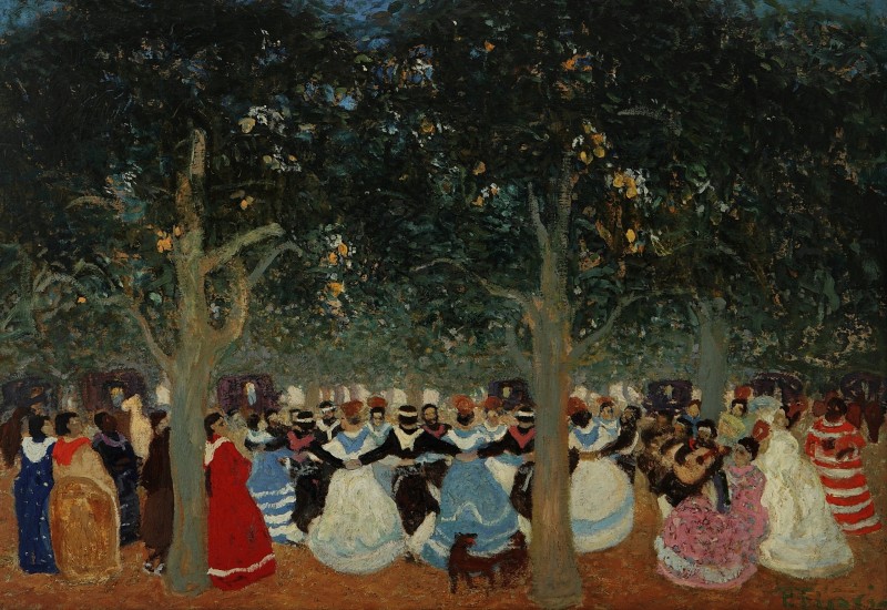 "Painting. People" by Pedro Figari