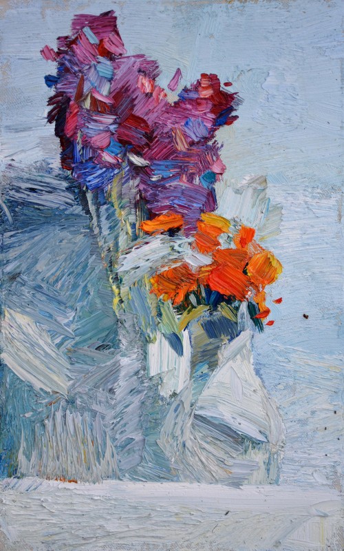 "Painting. Pleinair. Long term" by Sanda Ceban, 400x250mm, oil on canvas