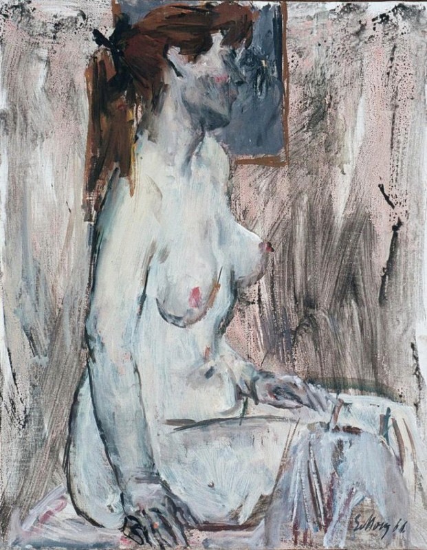 "Pictură. Nud" by Evsey Evseevich Moiseenko
