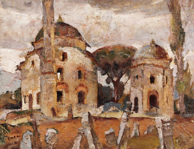 "Painting. Urban" by Nicolae Enea