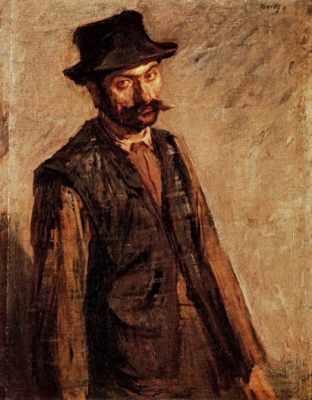 "Painting. Figure" by Adolf Fényes