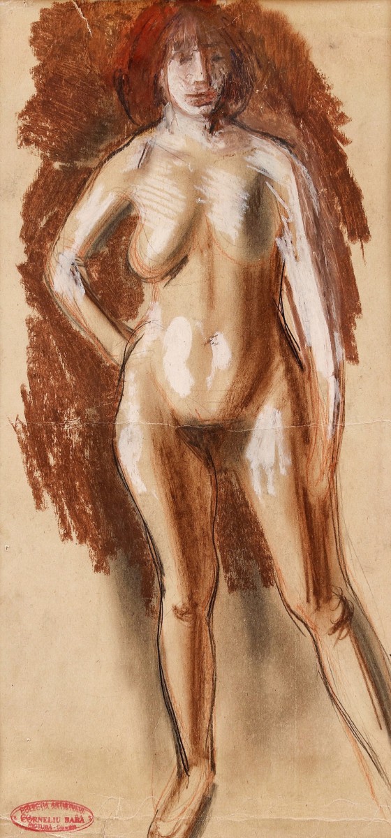 "Sketch. Nude" by Corneliu Baba
