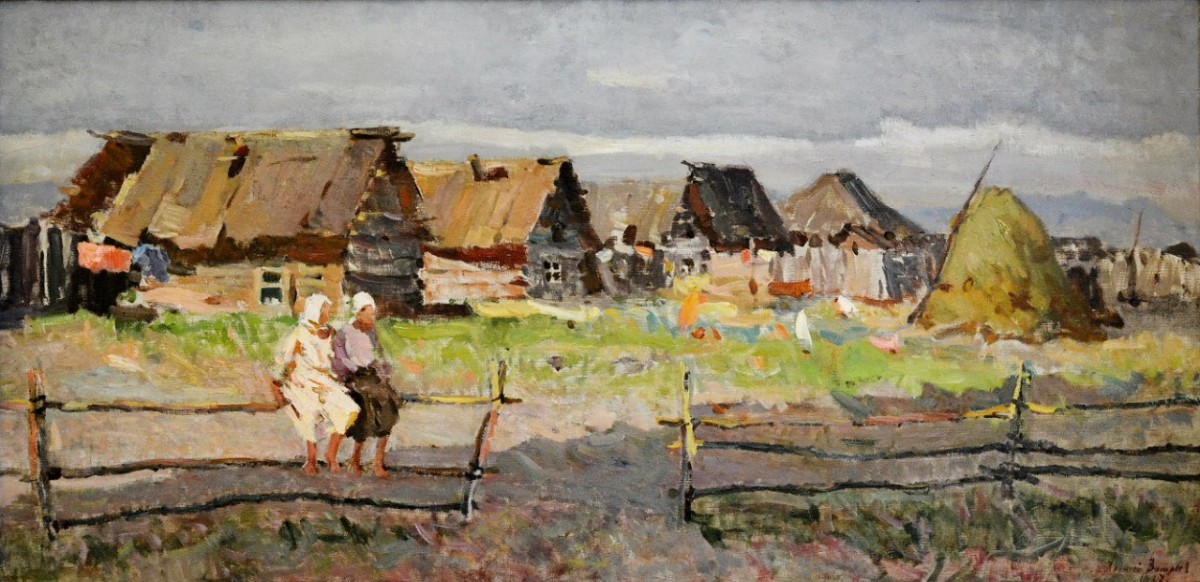 "Pictură. Peisaj. Pleinair. Rural" by Alexei Vasiliev
