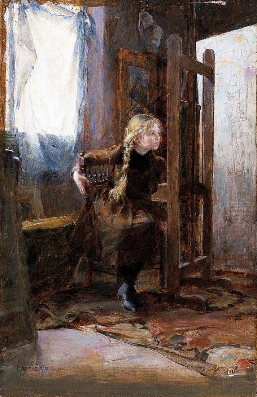 "Композиция. Фигура / полуфигура" by Езё Марзи