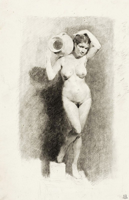 "Drawing. Nude" by Pio Joris