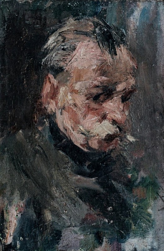 "Pictură. Portret" by Evsey Evseevich Moiseenko