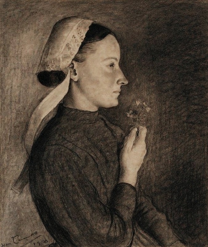 "Pictură. Figură / semifigură" by Jean Launois