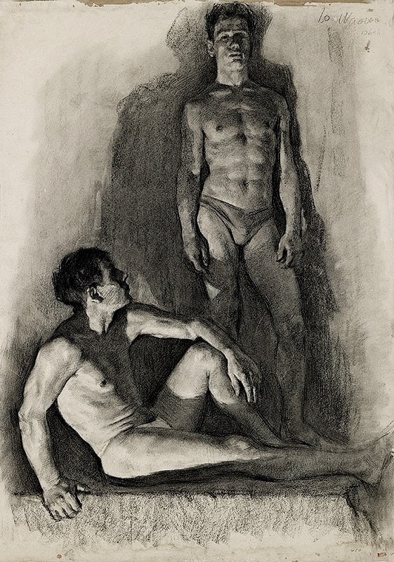 "Drawing. Nude" by Guo Shaogangis