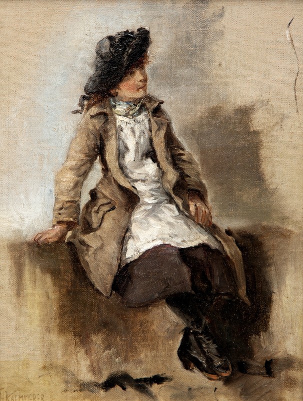"Painting. People" by Frederik Hendrik Kaemmerer