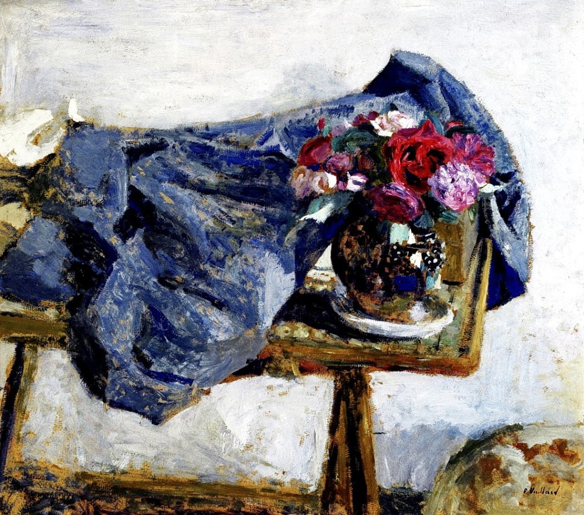 "Painting. Still life" by Jean-Édouard Vuillard