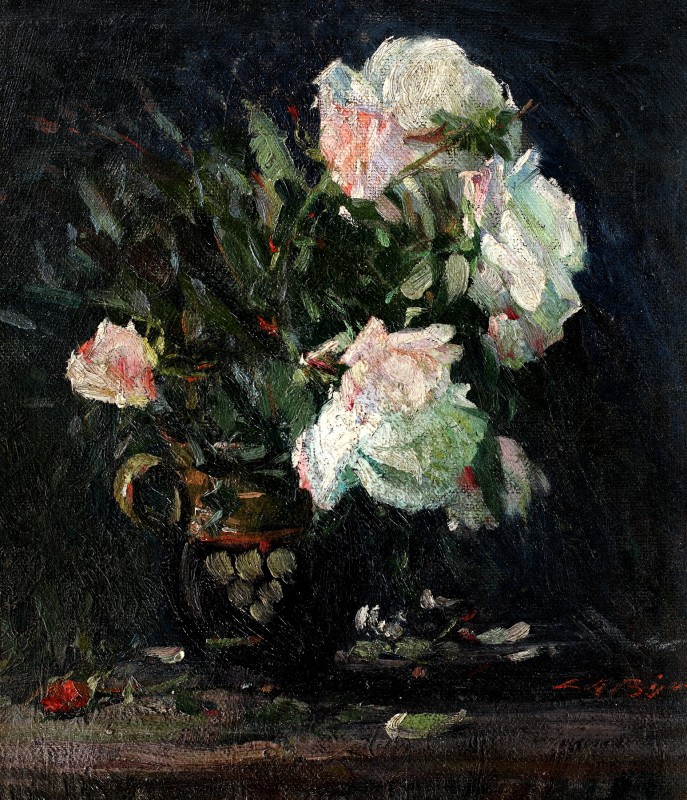 "Painting. Still life" by Leon Biju