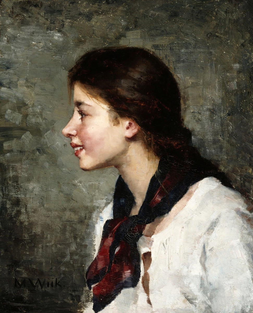 "Pictură. Portret" by Maria Wiik