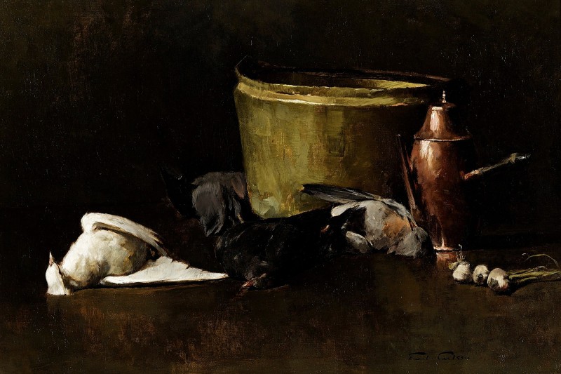 "Painting. Still life" by Emil Carlsen