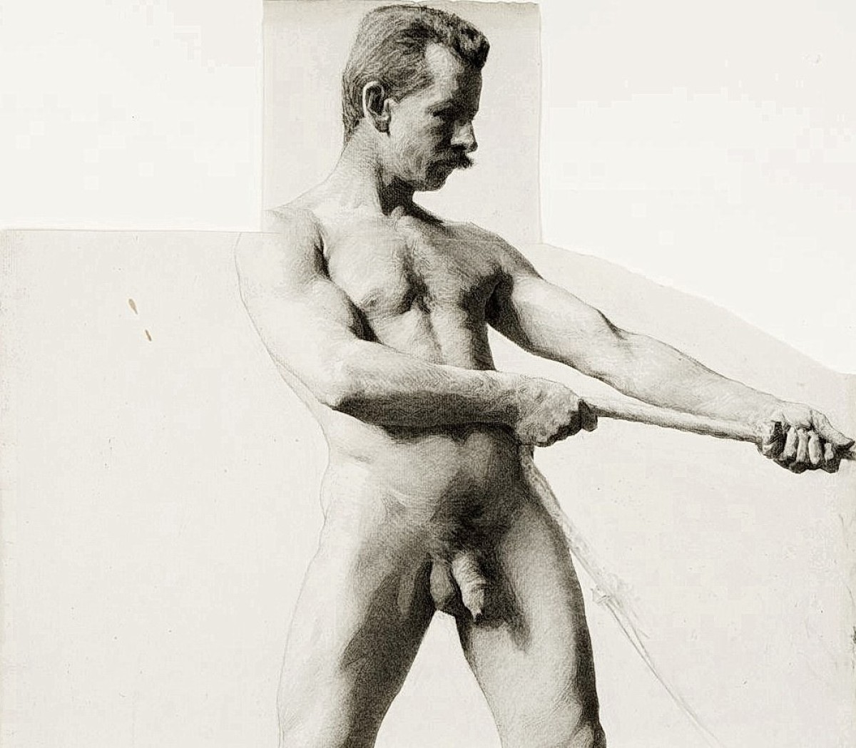 "Drawing. Nude" by Thomas Eakins