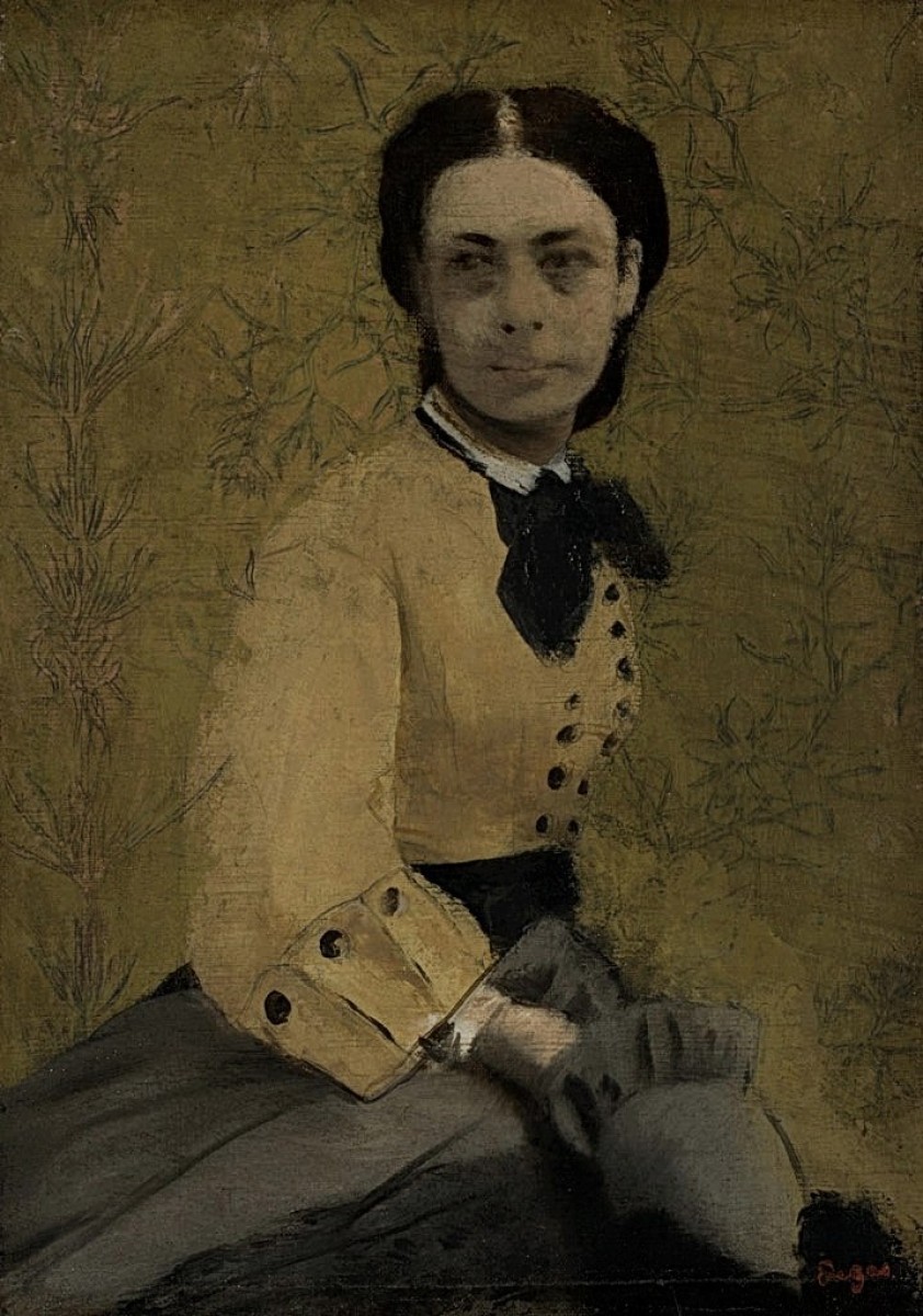 "Painting. Figure" by Edgar Degas