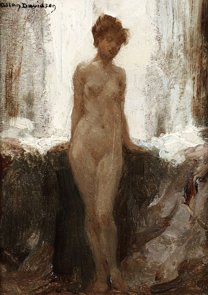 "Живопись. Обнаженка" by Аллан Доуглас Давидсон