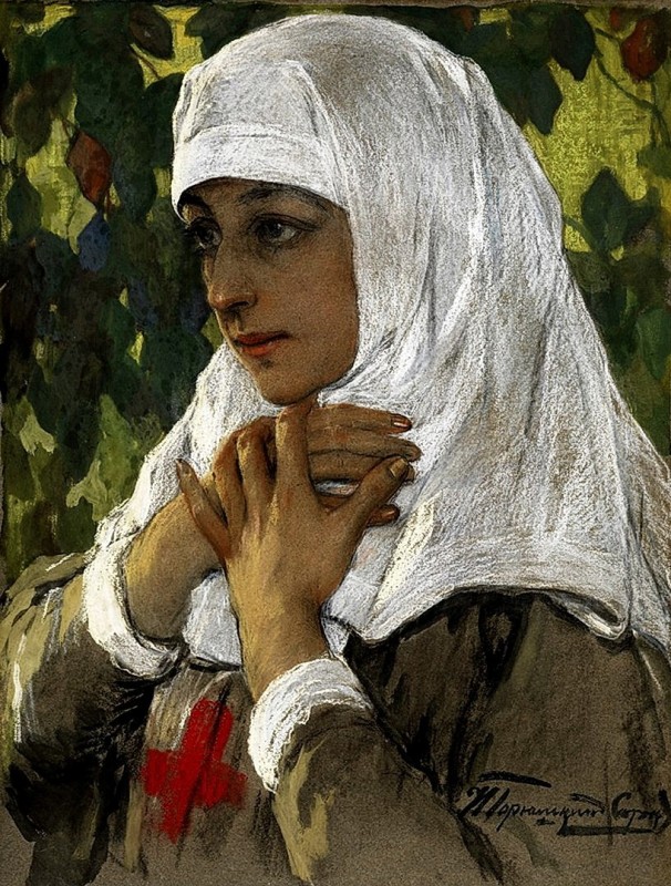 "Pictură. Figură / semifigură" by Igor Yushkin Sorokopudov
