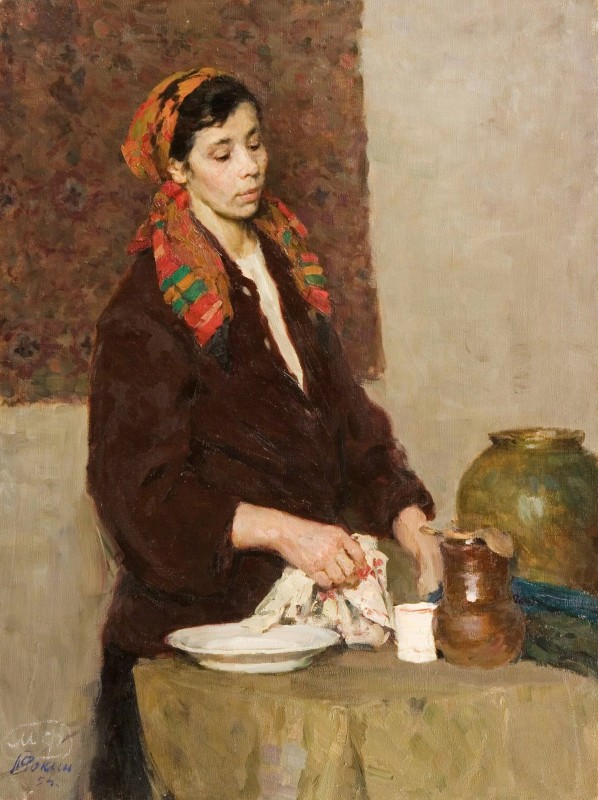 "Compoziție" by Leonid Andreevich Fokin