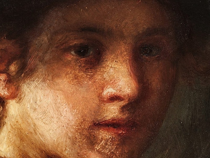 "Painting. Portrait. Gypsum, head, hands, feet" by Emma V. Miller