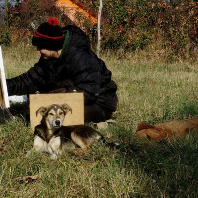 Profesorii de la Liceul Academic de Arte Plastice la pleinair, România. Octombrie 2014