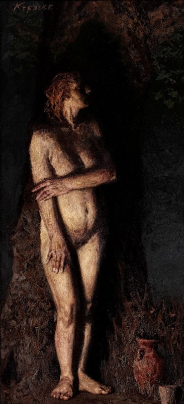 "Painting. Nude" by Geliy Korzhev