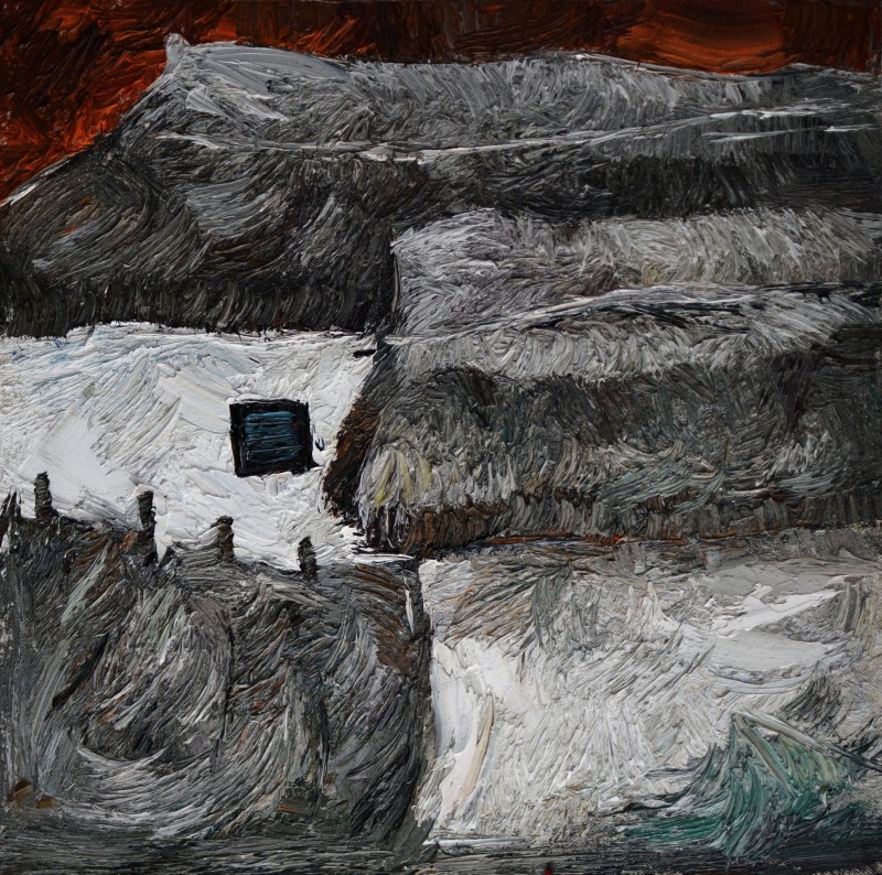 "Живопись. Пленэр. Пленэр в Румынии" by Доина Мындреан, масло / холст