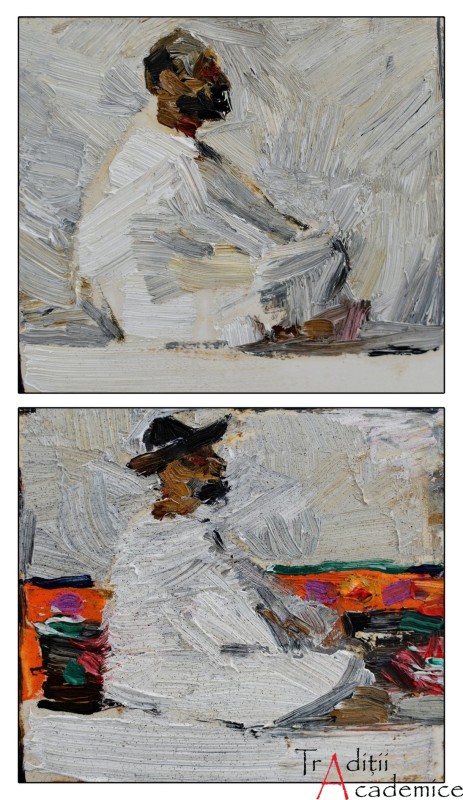 "Painting. Etude. Figure" by Diana Rumeghea