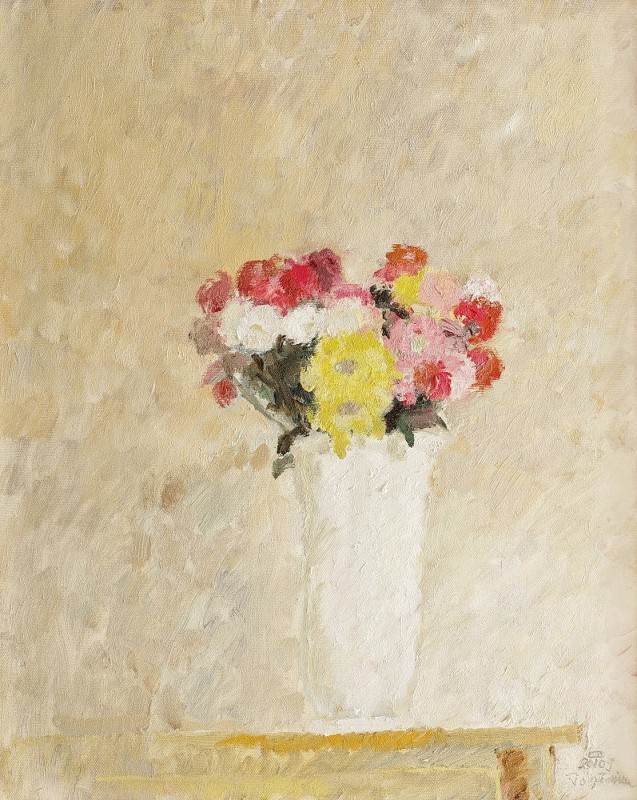 "Painting. Flowers" by Ovidiu Bose Paştină