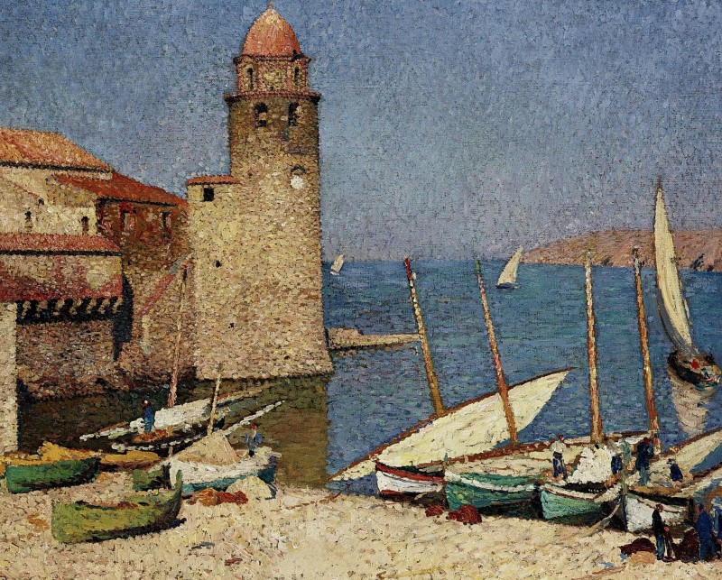 "Compoziție" by Henri-Jean Guillaume Martin