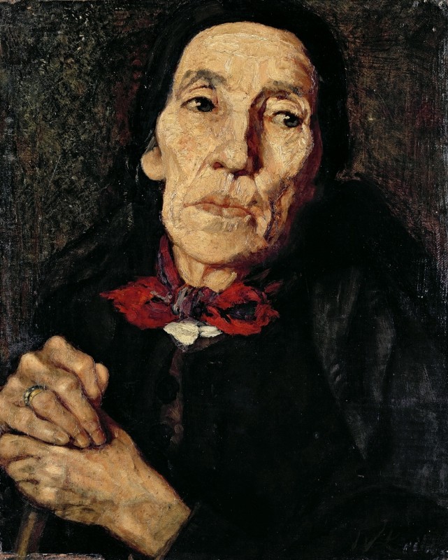 "Живопись. Портрет" by Вилхелм Леибл