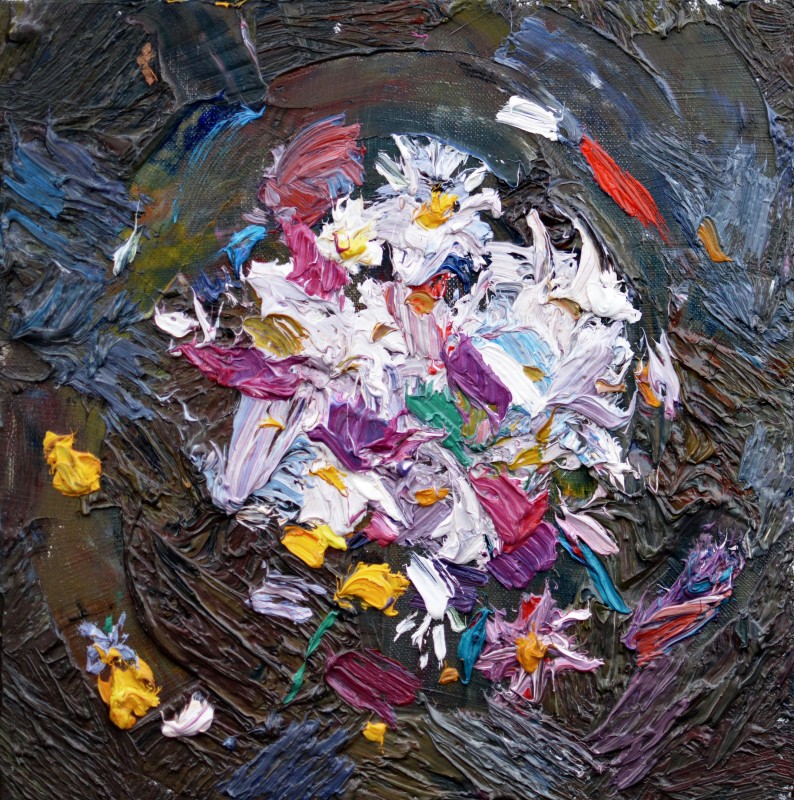 "Painting. Pleinair. Pleinair romania" by Nina Apostol, oil on canvas