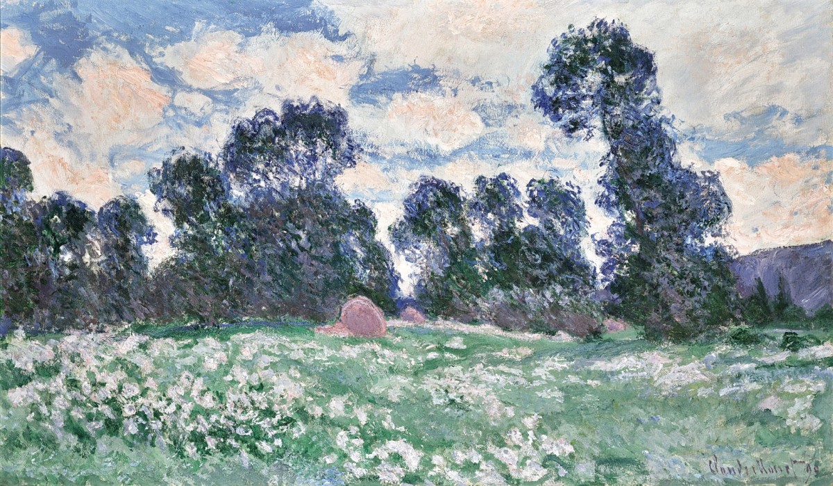 "Painting. Landscape" by Claude Monet