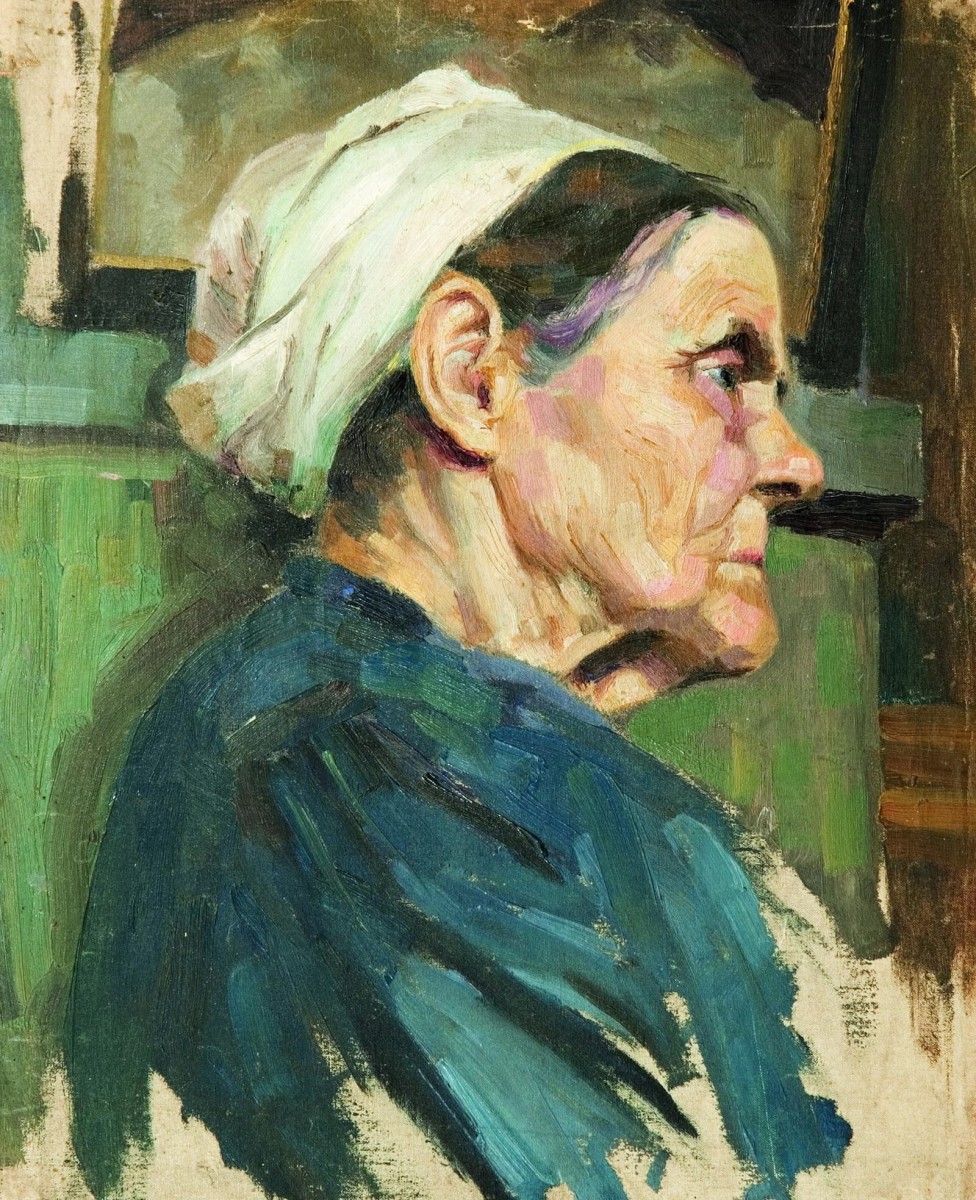 "Pictură. Portret" by Isaak Izrailevich Brodskii
