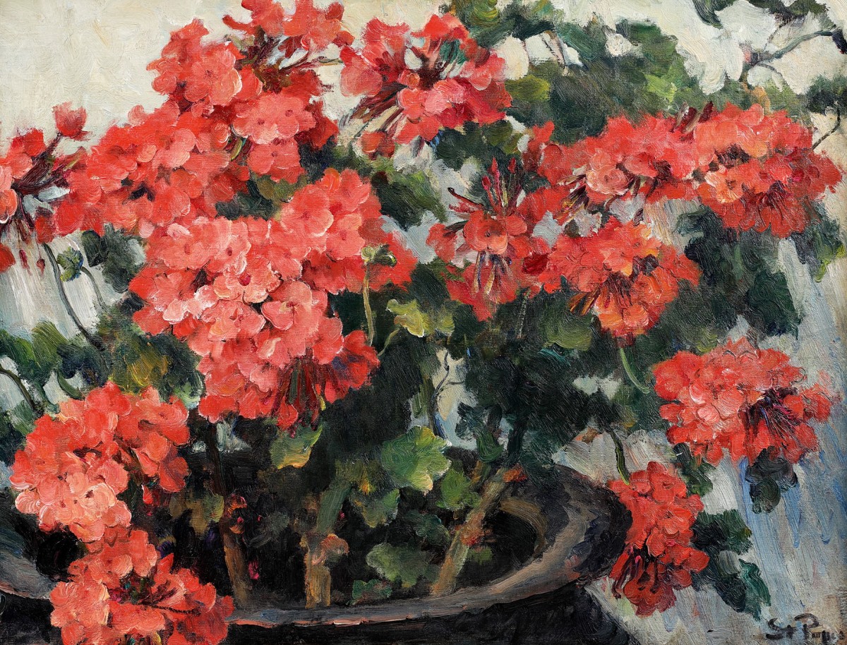 "Painting. Flowers" by Stefan Popescu