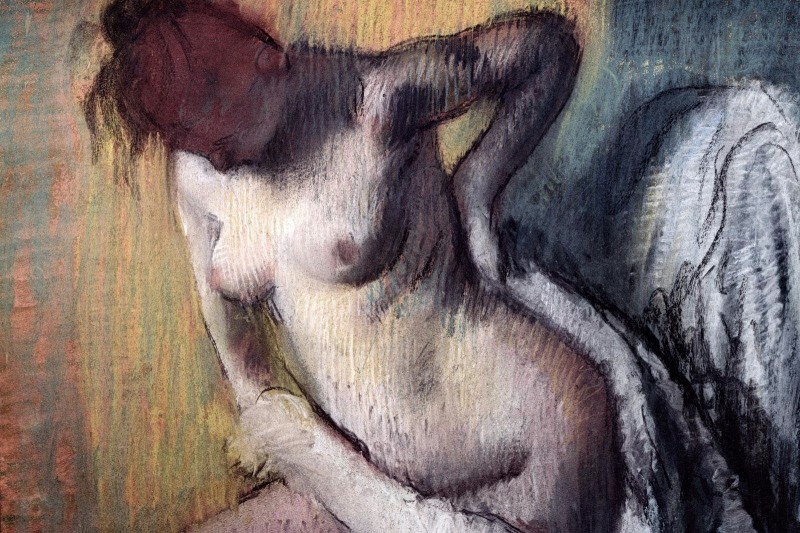 "Painting. Nude" by Edgar Degas